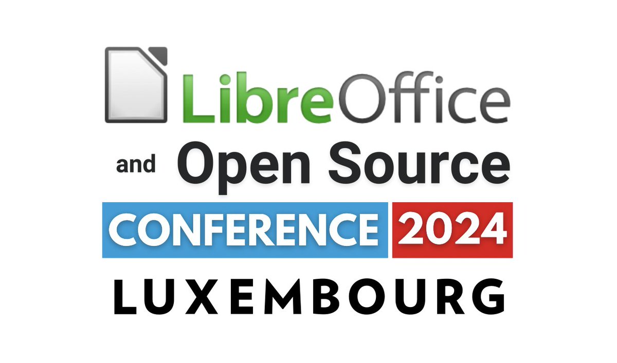 Das luxemburgische Ministerium für Digitalisierung beteiligt sich an der LibreOffice und Open Source Konferenz 2024!
de.blog.documentfoundation.org/2024/09/16/das…