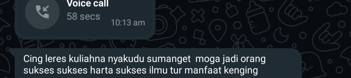maksimum's tweet photo. percaya gasi anak sama ibu itu punya ikatan batin? 
ko bisa tau kalau gue lagi nyerah sama tugas kuliah gue https://t.co/oTjssQybLh