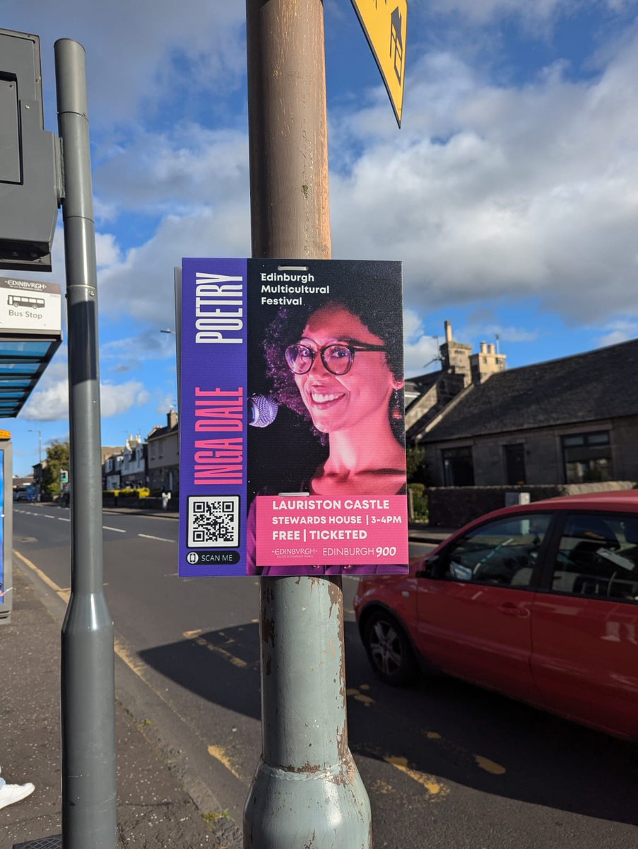 Just a girl from Cape Town on billboards in Edinburgh. My Cape Town girlies, your dreams are valid babes.