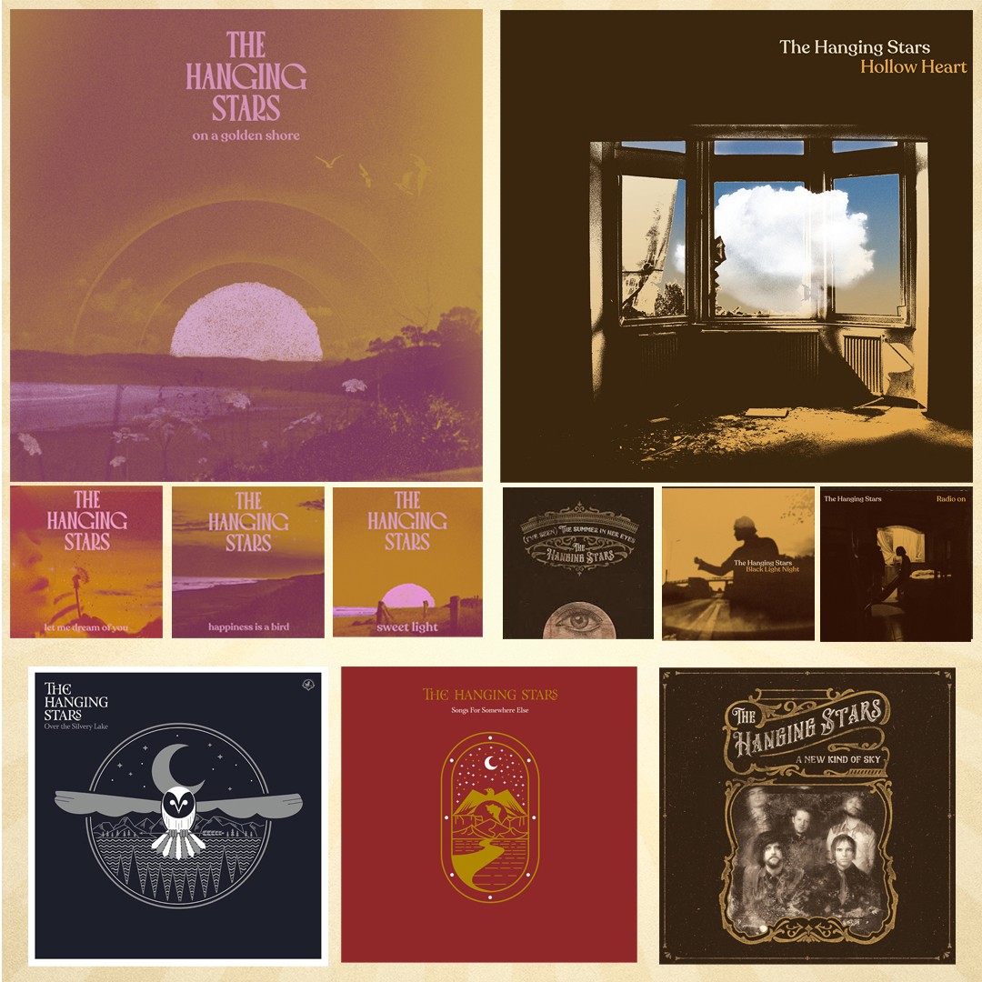 El cuidado diseño de portadas de The Hanging Stars es todo un culto al disco y perfecto reflejo de la melancolía de sus canciones, de sus (d)esperanzadoras melodías y el calor nostálgico de música sincera y luminosa.
El viernes comienzan gira, disfruten! open.spotify.com/intl-es/artist…