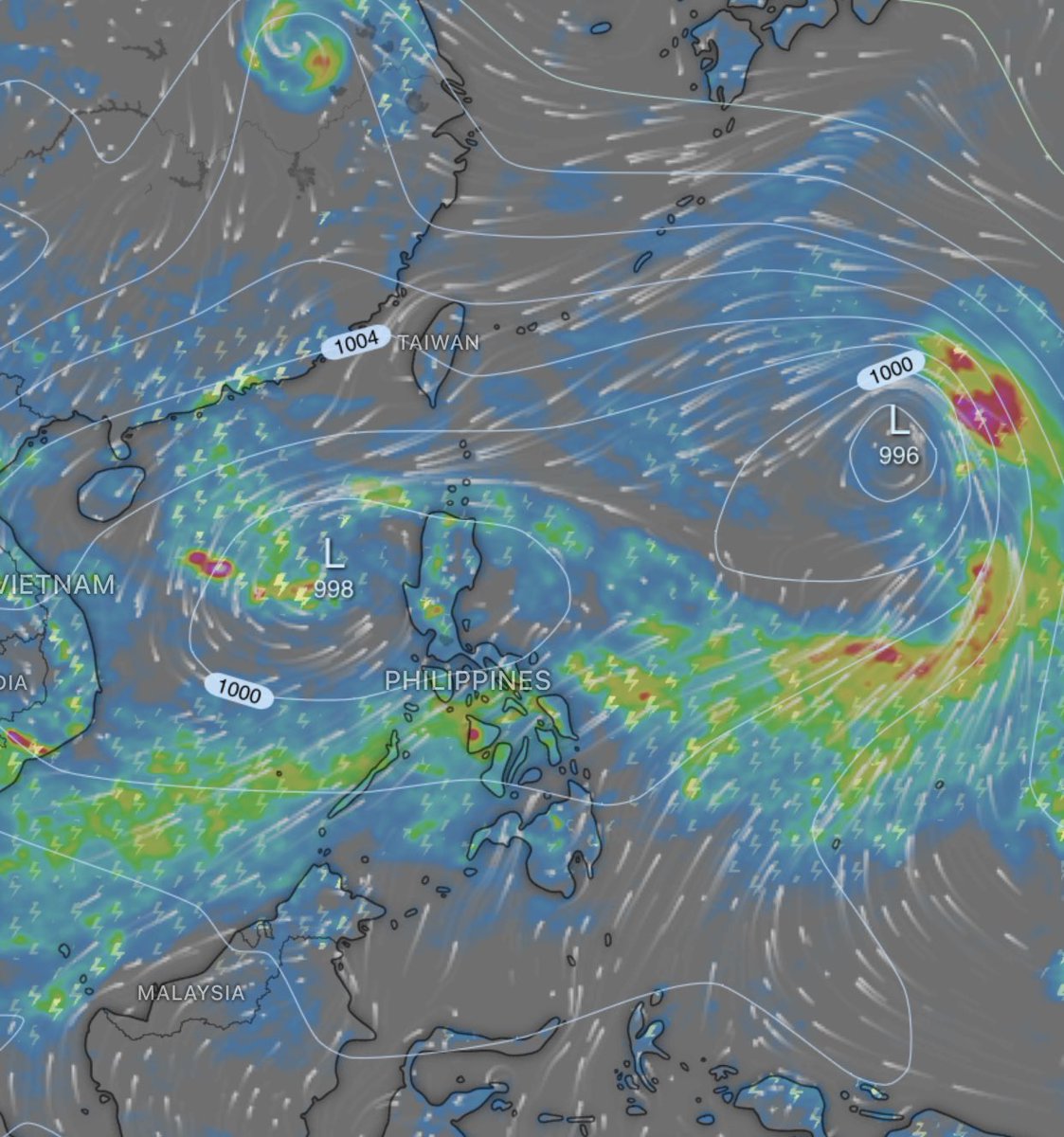 weatherphilipp1's tweet image. WARNING(Sept.16,Mon.4 PM):#GenerPh patuloy na magpapaulan Bukas sa Parts ng Luzon.Metro Manila, Parts ng West Sections ng Luzon possible ang mga pagulan Bukas(Tuesday)pero sa Wednesday possible mas maging maulan kumpara sa(Tuesday)dahil sa #Habagat na possible hatakin ng 2 Bagyo.