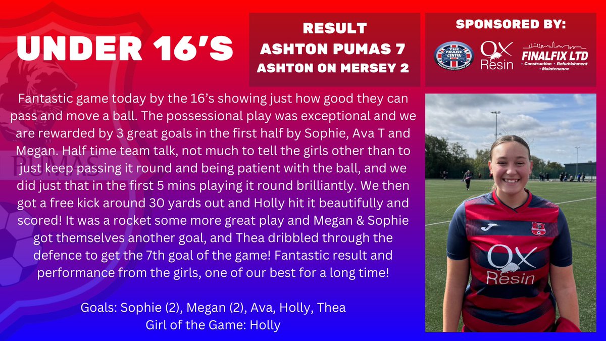 Ashton Pumas GFC tweet media