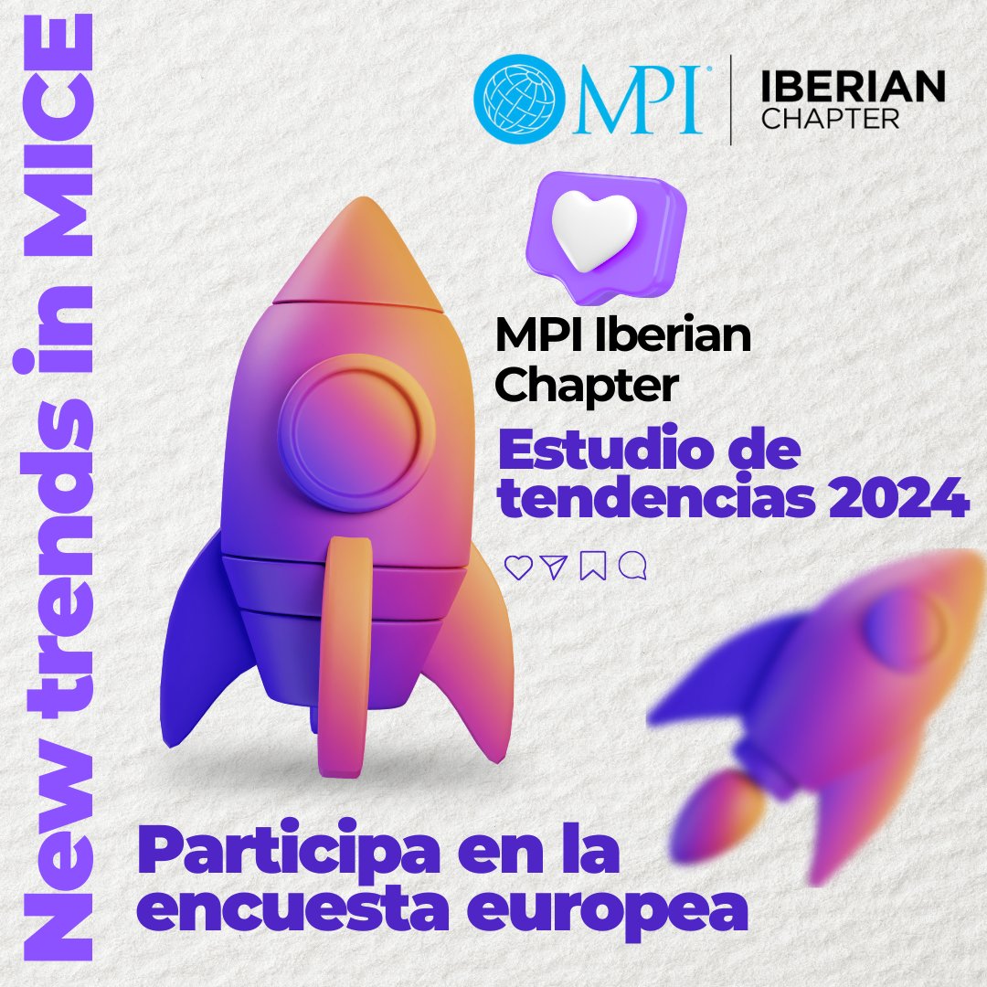 🚀 ¡Haz que tu voz cuente en el futuro del sector MICE! Queremos conocer tu opinión sobre sostenibilidad, digitalización y seguridad en eventos. Participa de forma anónima en nuestro estudio junto a la Universitat Oberta de Catalunya. 👉 ¡PARTICIPA AHORA!

mpispain.eventscase.com/ES/studytrends