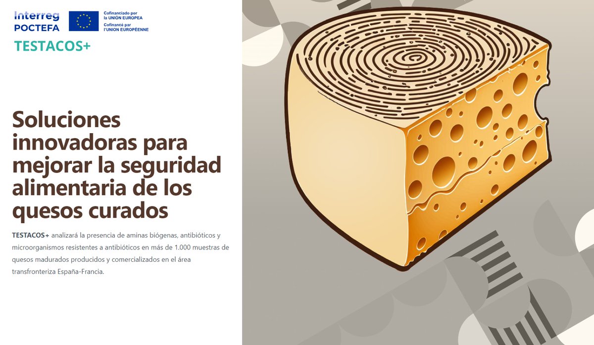 Laura Espina <a href="/lespinac/">lespina</a>, ARAID en <a href="/IA2_UZ_CITA/">IA2</a>, con Balaguer Bañeras y Natalia Merino presentarán  en la <a href="/NocheResearcher/">La Noche de la Investigación</a> “El queso nos une. Cómo España y Francia innovan para garantizar la seguridad alimentaria del queso” #bioseguridad
📆27.09 17:30-21:30
🌏@caixaforum #Zaragoza