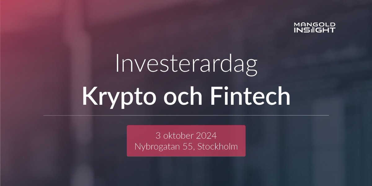 Mangold Fondkommission tweet media