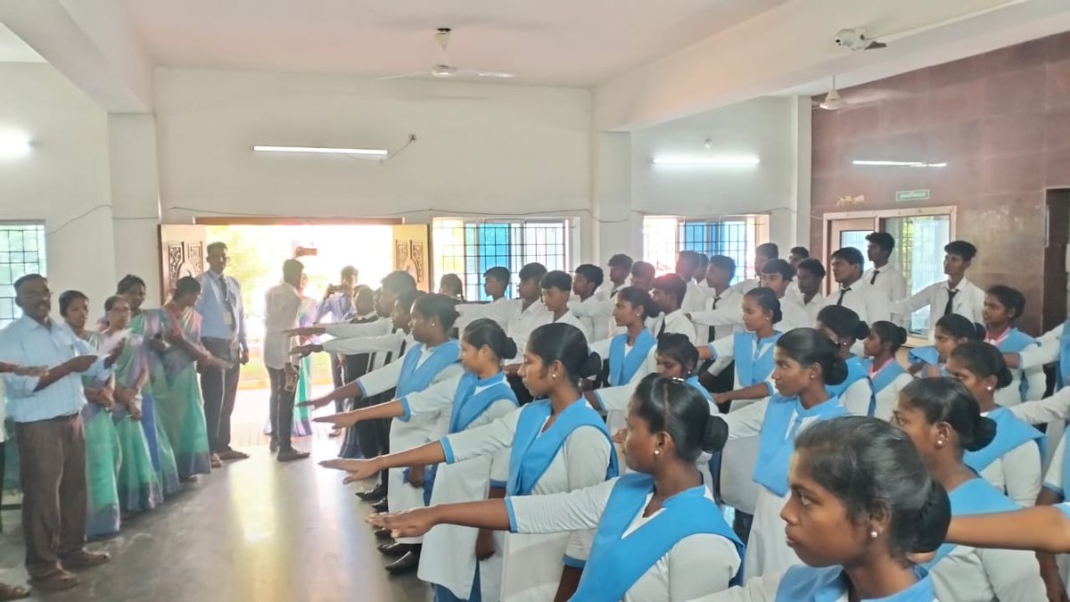 Swachhata Hi Seva Campaign inauguration started with Swachh pledge,special awareness talk,cultural activities on swm, Swachh rally ,Human chain followed by our ulb with the participation of Chairperson mam,VC,MCs,all Officials, volunteers,Annai paramedical &amp; Cataring students