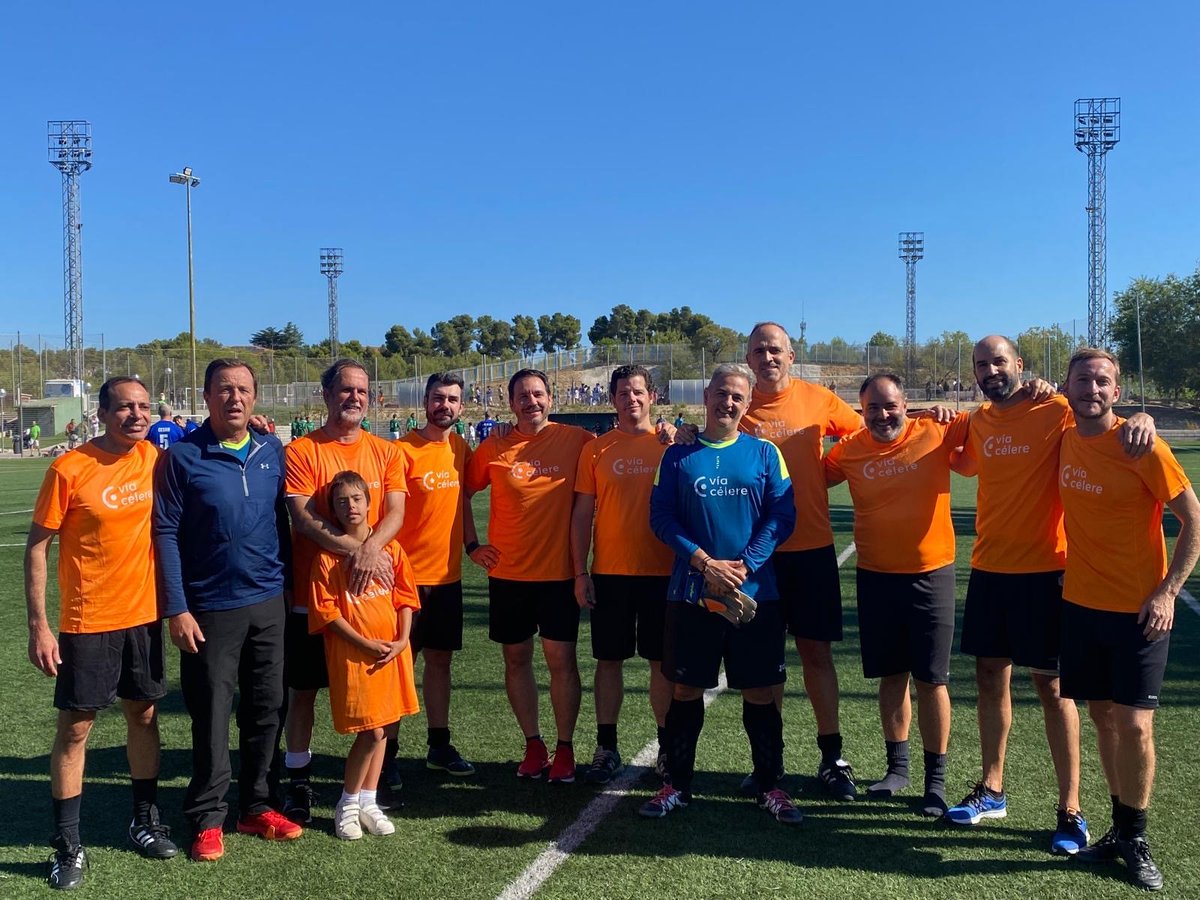 Vía Célere (@viacelere) on Twitter photo ¡Ayer participamos en el VII Torneo Solidario de Fútbol de <a href="/DownMadrid/">Down Madrid</a>! ⚽🧡 Un gran evento en el que el sector inmobiliario se unió por la inclusión. ¡Gracias a todos los que participaron y a nuestros empleados por su compromiso! ¡Ayer participamos en el VII Torneo Solidario de Fútbol de <a href="/DownMadrid/">Down Madrid</a>! ⚽🧡 Un gran evento en el que el sector inmobiliario se unió por la inclusión. ¡Gracias a todos los que participaron y a nuestros empleados por su compromiso!