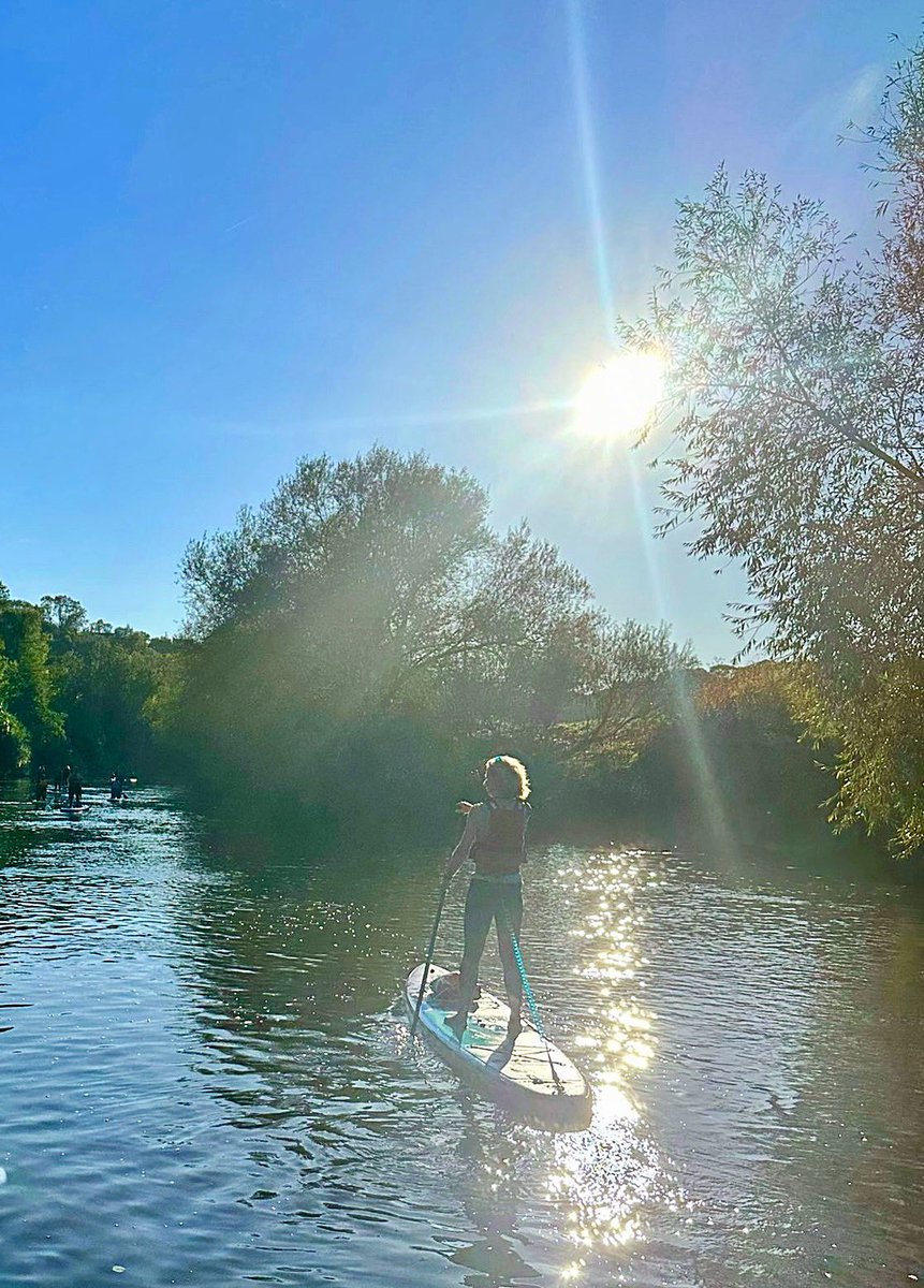 Celebrating the last blast of summer in the Wye Valley. 

#getoutside #paddleboarding