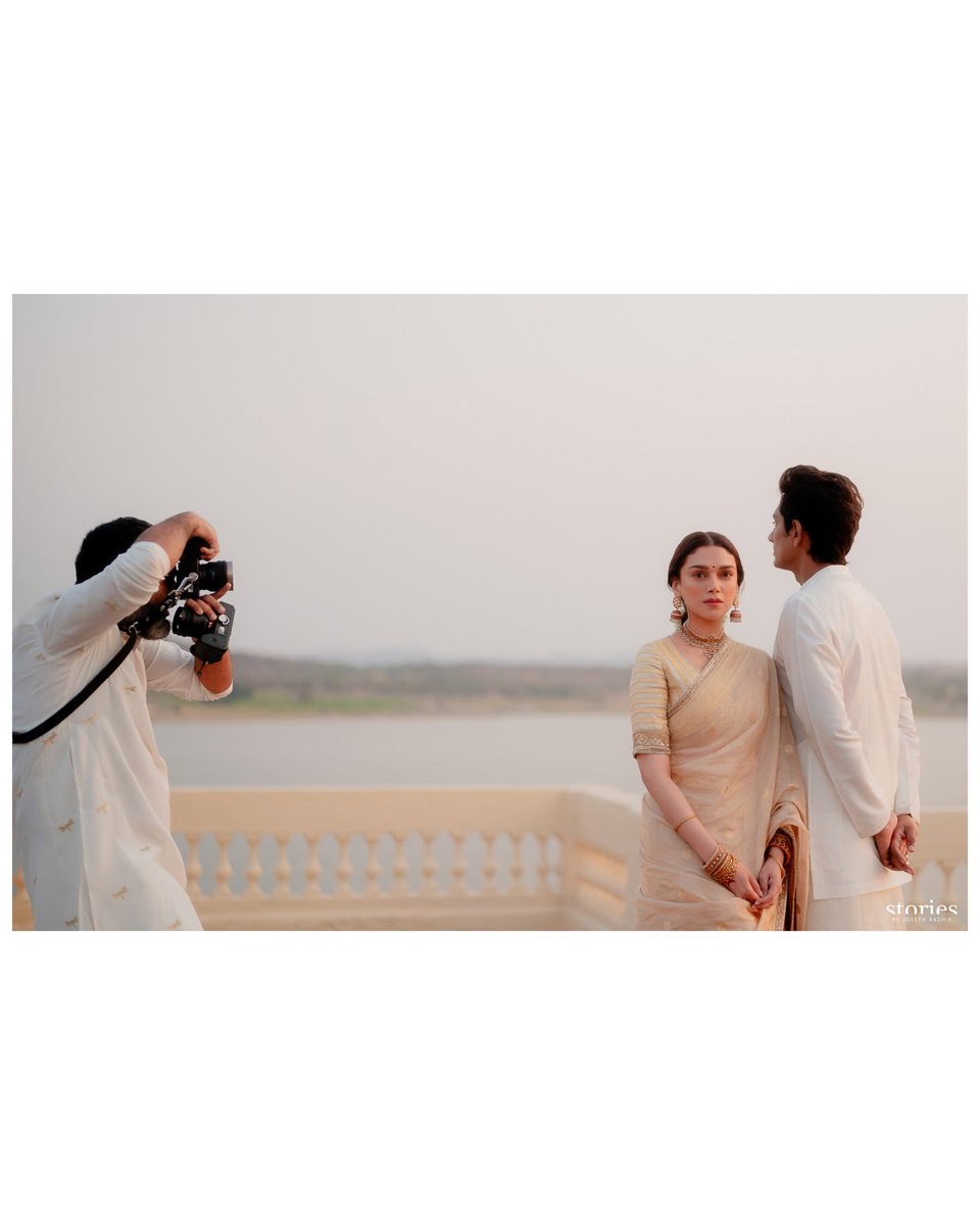 josephradhik's tweet image. Aditi and Siddharth, on their wedding day. Photographed by me. ☺️