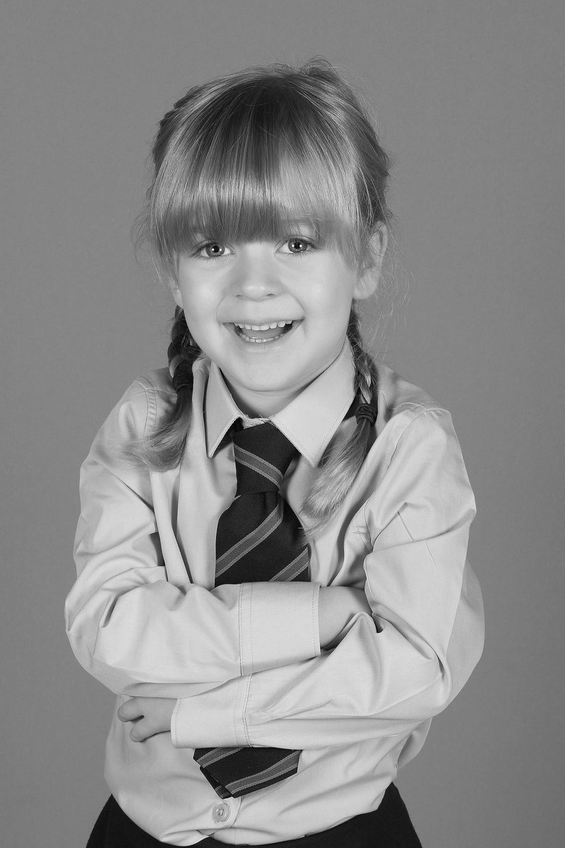 First school pic, some girl