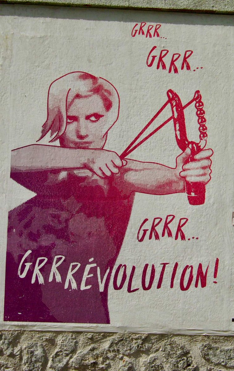 PatrickFavrel's tweet photo. #StreetArt et #femmes
#MurMurs : #Grevolution 2017 https://t.co/QBCgbaAWgW