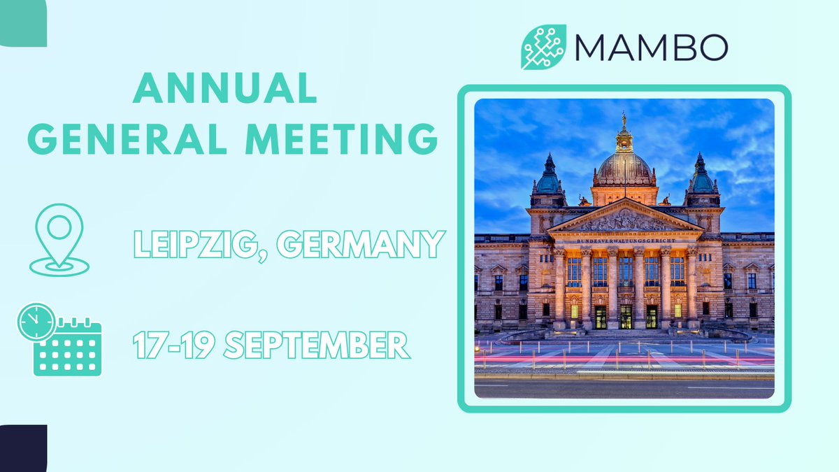 MAMBO Project (@mambo_eu) on Twitter photo ๐ After 2๏ธโฃ productive years of #research and progress towards improving the #ecological landscape, our consortium is gathering for #MAMBO_AGM2024 in Leipzig this week! The meeting is hosted by our colleagues at <a href="/UFZ_de/">UFZ</a>.๐ฉ๐ช
๐ปStay tuned for live updates from the three-day event!๐คณ ๐ After 2๏ธโฃ productive years of #research and progress towards improving the #ecological landscape, our consortium is gathering for #MAMBO_AGM2024 in Leipzig this week! The meeting is hosted by our colleagues at <a href="/UFZ_de/">UFZ</a>.๐ฉ๐ช
๐ปStay tuned for live updates from the three-day event!๐คณ