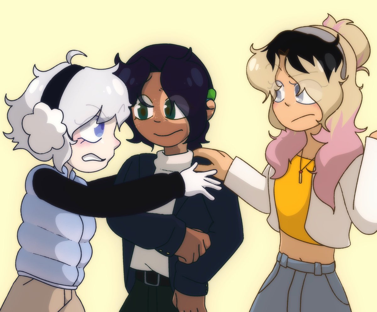 GachiinotJawaii's tweet image. // #tpot13 SPOILERS
—
haven’t drawn digitally in like, idk, a month or two lol
anyway here’s a simple redraw of the doomed gfs :P
#bfdi #tpot