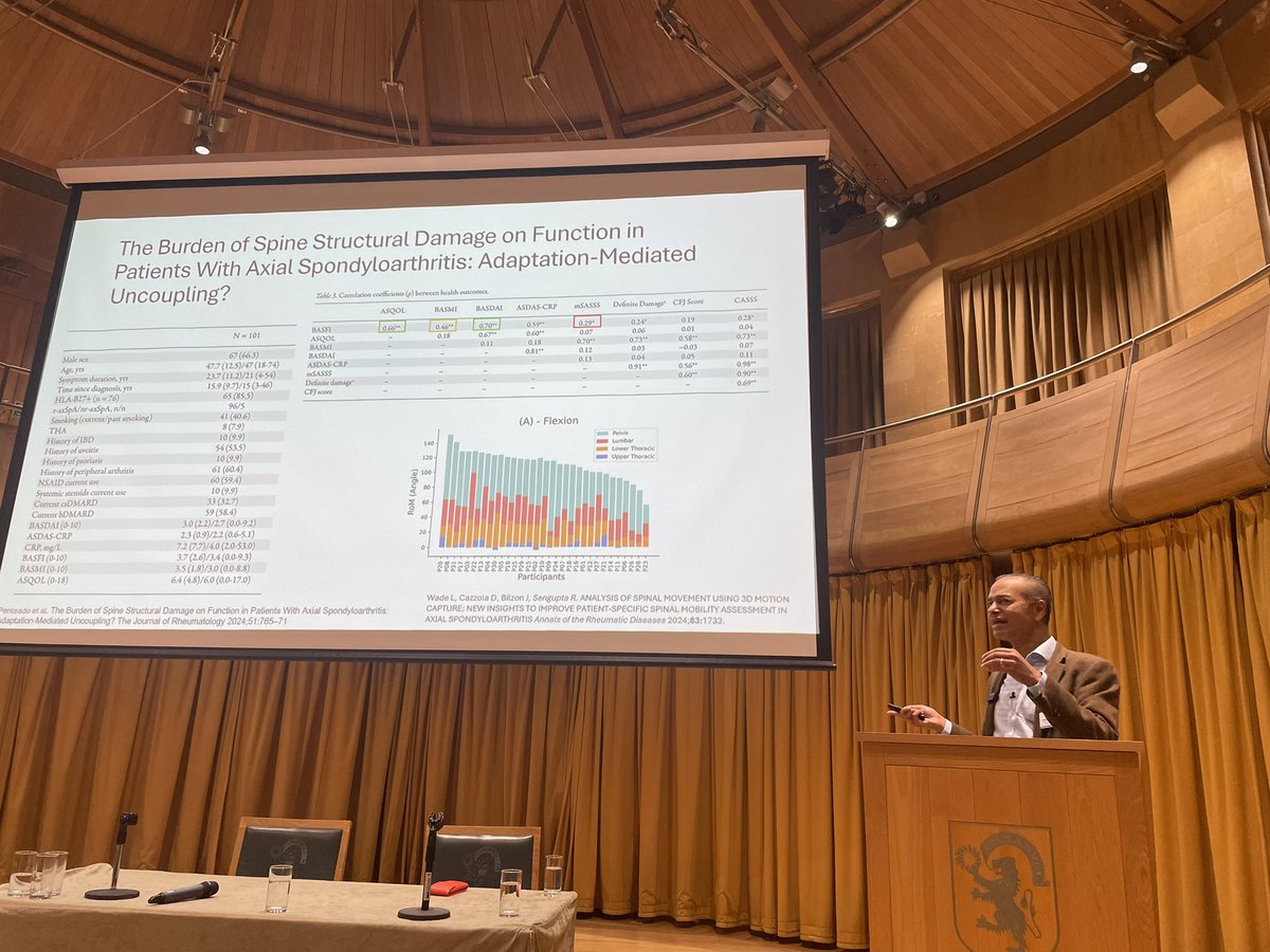 Professor Raj Sengupta unravels the global burden of disease in axSpA at SpA Academy 2024. 1 in 3 experience significant anxiety or depression <a href="/NASSexercise/">NASS</a> <a href="/Rheumevents/">Rheumatology Events</a>