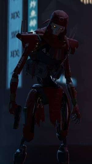 Perhaps one day, Skrylis could serve this one as her master~ 😔👉👈