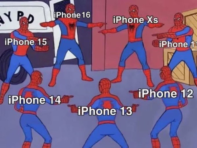 Hace justo una semana del iPhone 16, pero lo que sigue arrasando… ¡son estos MEMES! 🔥

El tercero es para partirse de risa 😂