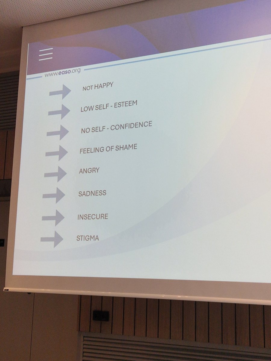 "I was so afraid of not being heard when asking for help, the fear of being misunderstood"
#EASOed Ellen our ECPO representative from the Netherlands.