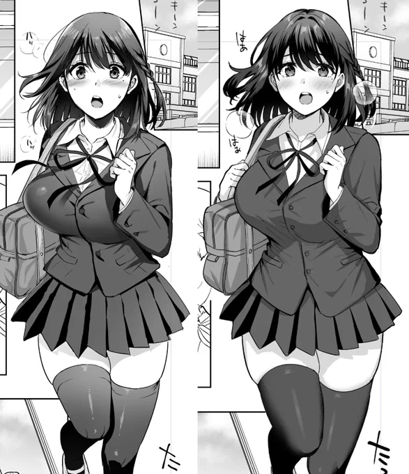 総集編用に6年前の原稿直してるけど絵柄だいぶ変わったな… 