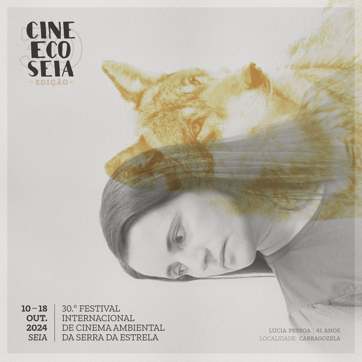 30 edições. 30 rostos. Um agradecimento especial aos 30 rostos que representam todos os senenses! === Lúcia Pessoa, 41 anos de Carragozela