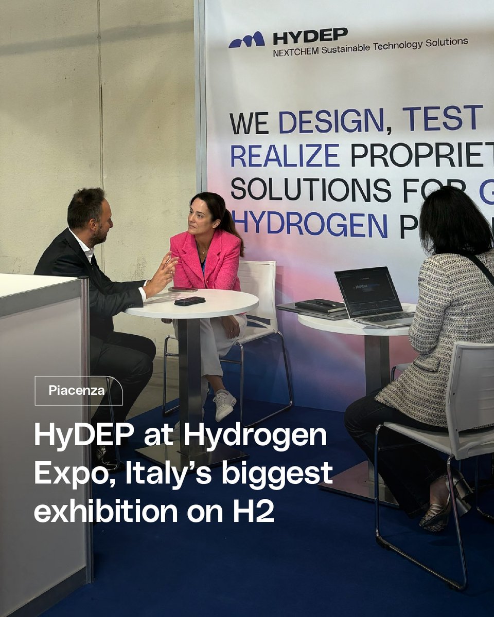 NEXTCHEM (@nextchem_mt) on Twitter photo Back with a bang after three days packed with electrolyzed #hydrogen and valves at <a href="/ExpoHydrogen/">HYDROGEN EXPO</a>, Italy’s biggest exhibition on H2.
Wherever hydrogen goes, you can count on us to be right there - pushing boundaries and driving the future forward. Back with a bang after three days packed with electrolyzed #hydrogen and valves at <a href="/ExpoHydrogen/">HYDROGEN EXPO</a>, Italy’s biggest exhibition on H2.
Wherever hydrogen goes, you can count on us to be right there - pushing boundaries and driving the future forward.