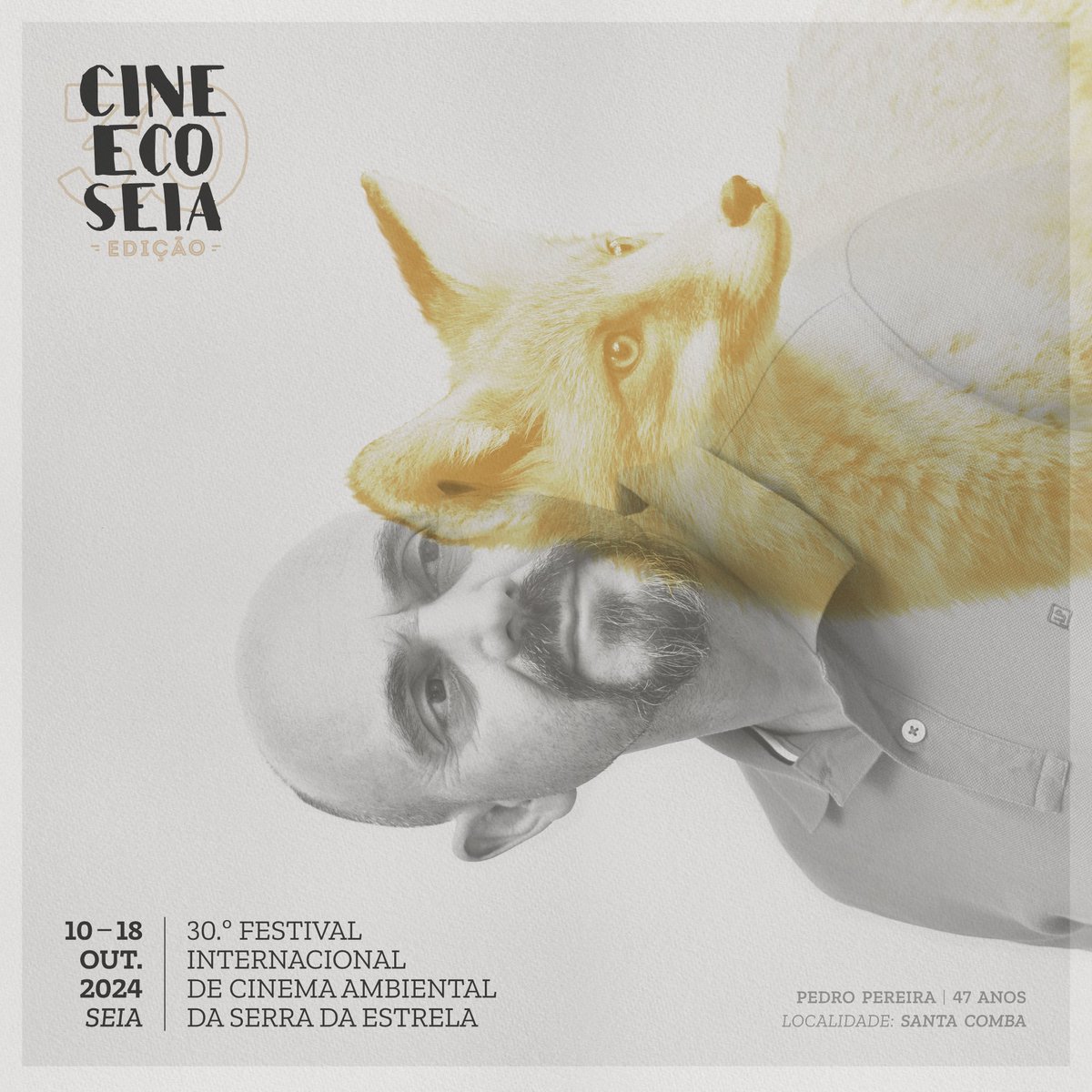 30 edições. 30 rostos. Um agradecimento especial aos 30 rostos que representam todos os senenses! === Pedro Pereira, 47 anos de Santa Comba