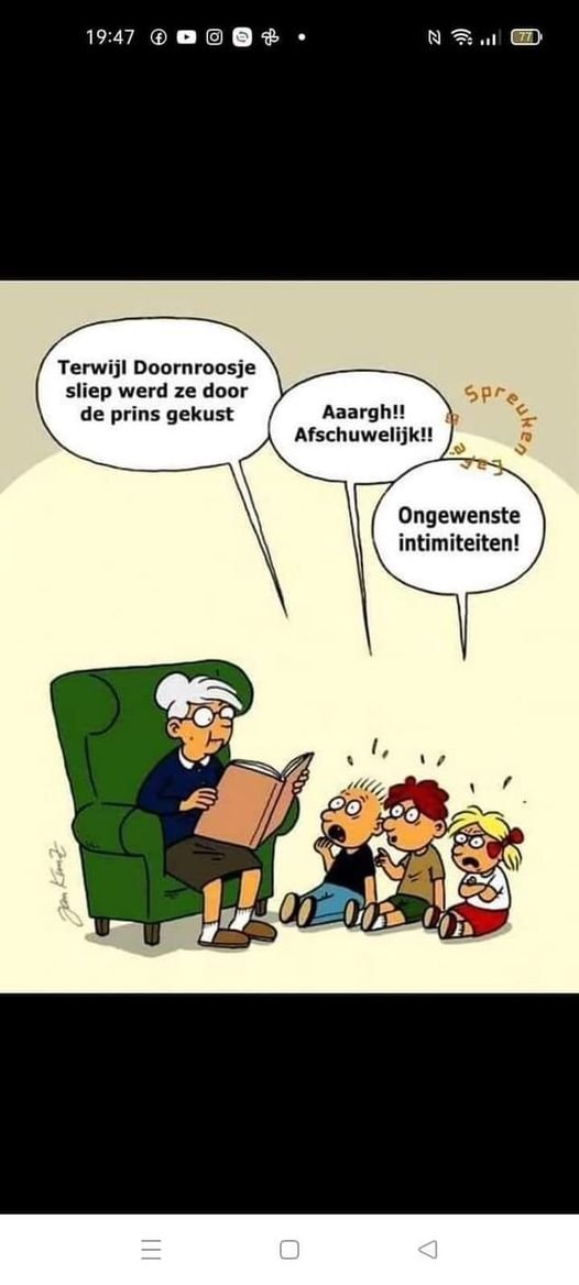 OpaHenk62's tweet image. De #linkse #woke-gemeenschap wil nu weer het #sprookje van #Doornroosje verbieden..... Pffff...