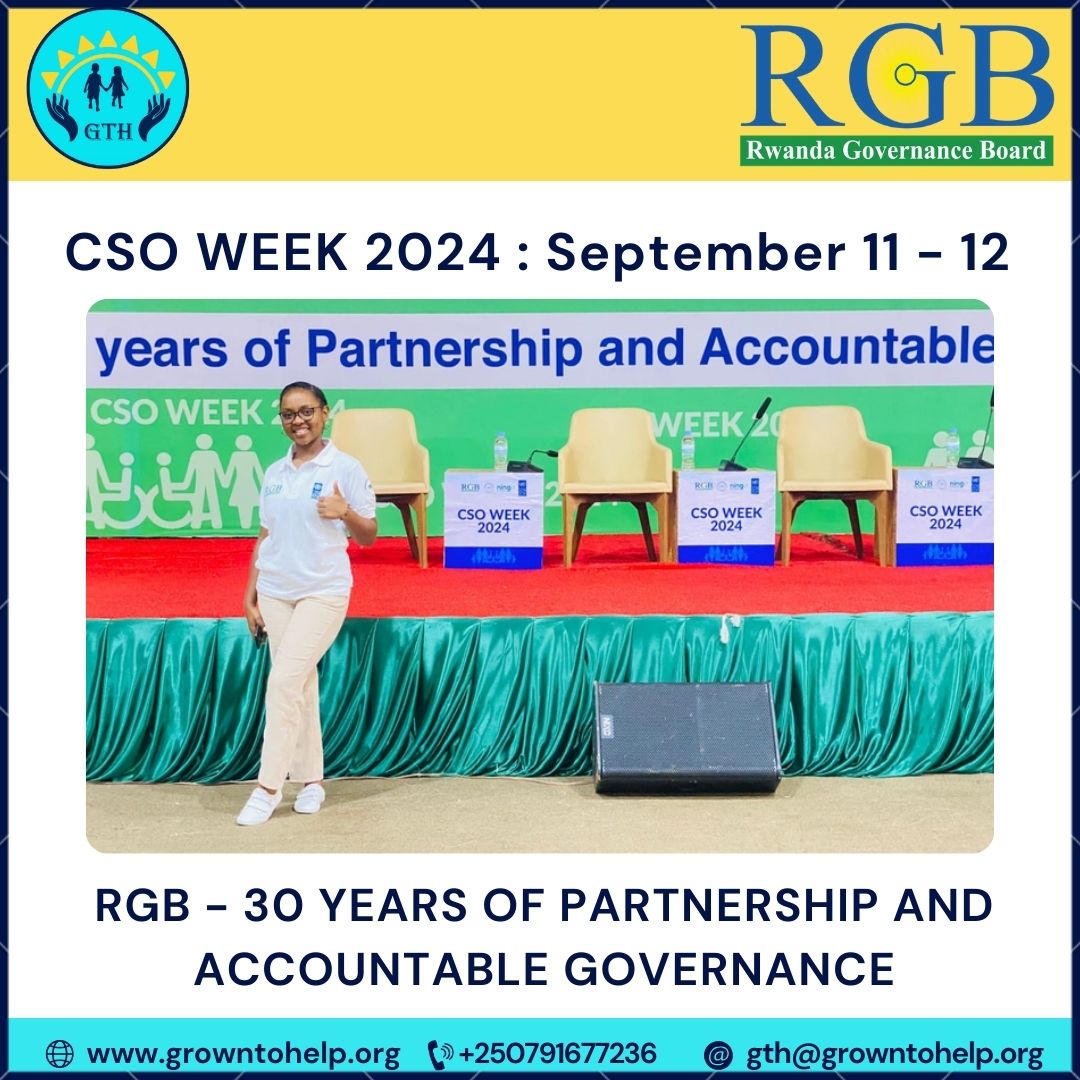 HelpGth's tweet photo. 🌟Last week, we proudly participated in #CSOWEEK2024. Huge thanks to @GovernanceRw for their leadership in advancing sustainable development. Grateful to connect with amazing organizations like @YWCARwanda, @ActionAidRwanda, @UNDP_Rwanda, @LwdWork, @AMI_Ubuntu , @UNDPRwanda, etc. https://t.co/emui3troCq