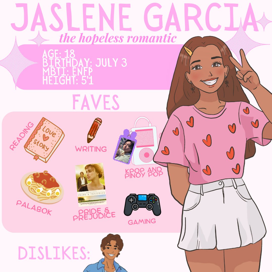 shainaveronica's tweet photo. Make way for your new favourite hopeless-romantic heroine, because it's JASLENE GARCIA's time to shine!!

Read all about her romantic, delulu shenanigans in ALL ABOUT YOU, out November 7!

✨YA
💖 Fake Dating
🗡️ Childhood Rivals
👪 Chaotic family 
🏫 University
🇵🇭Filipino rep https://t.co/nbGvaSs9PV