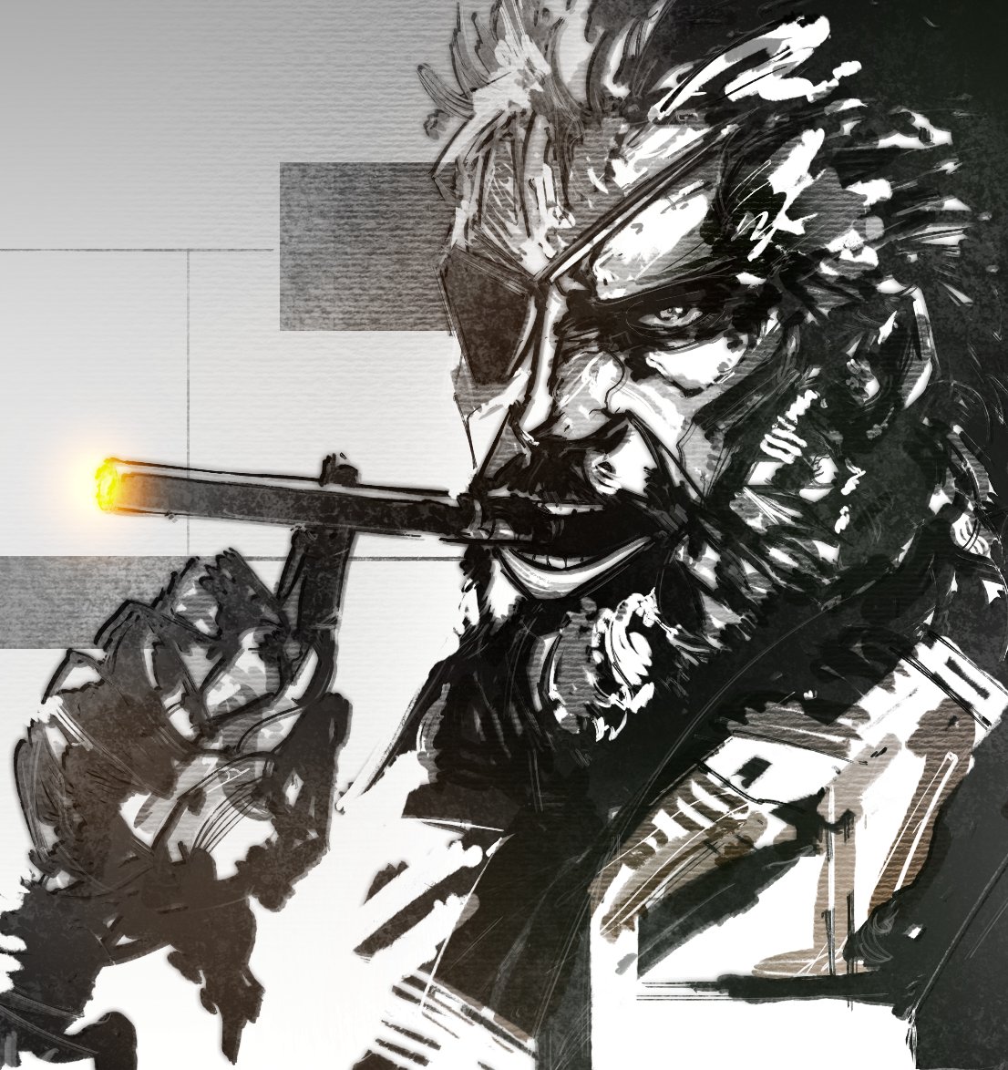 saladinskull's tweet image. accidentally found the best reference for big boss