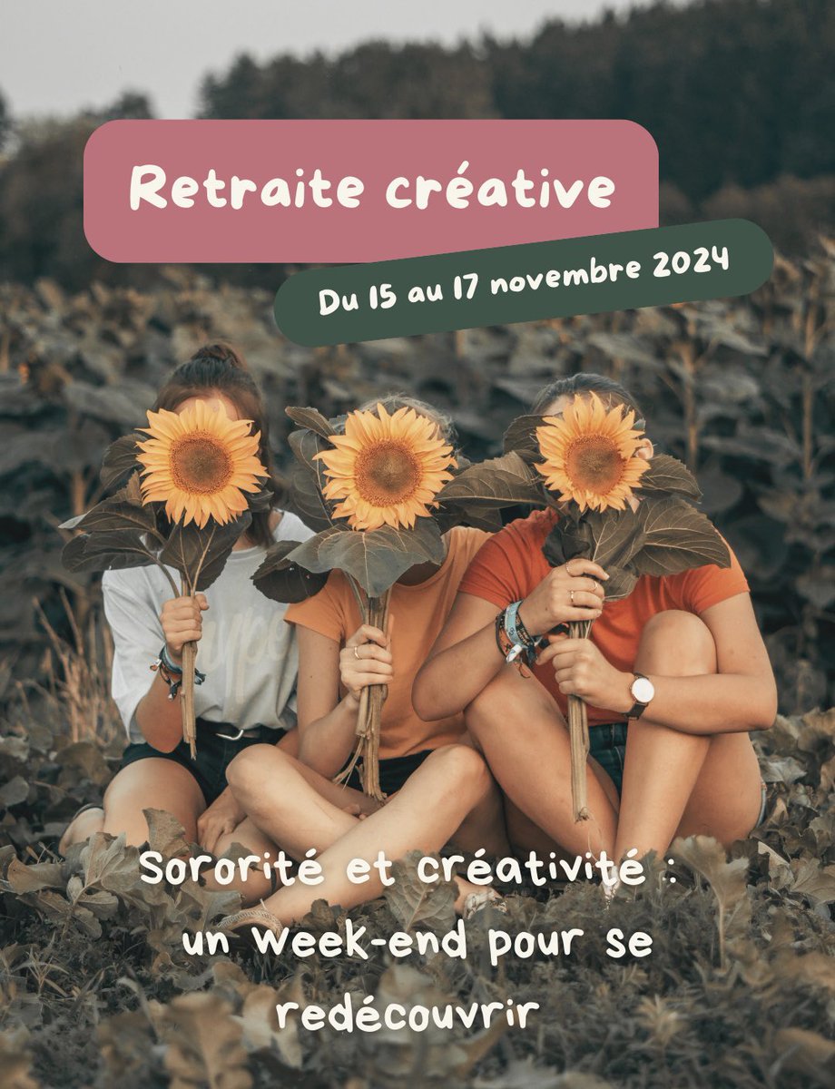 FanOfTheBoss's tweet photo. ✨ Une Retraite Créative rien que pour vous ! ✨

Envie de prendre du temps pour vous, de vous reconnecter à votre créativité et de partager des moments uniques avec d’autres femmes ? 🌿

#RetraiteCréative #Collioure #BienÊtre #Sororité #Créativité #PyrénéesOrientales https://t.co/MhopufTKZF