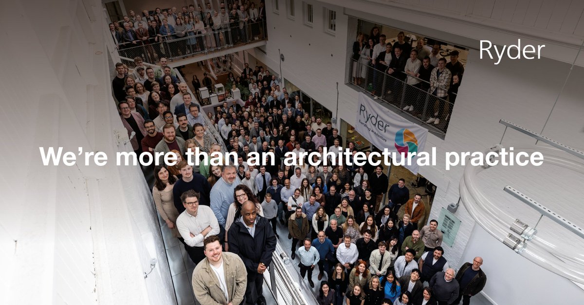 Ryder Architecture (@ryder1953) on Twitter photo We're delighted to be shortlisted for the <a href="/BCO_UK/">British Council for Offices</a> NextGen employer of the year award!
A wonderful recognition of the hard work and collaboration of our teams. Congratulations and good luck to the finalists! 🏆
#BCONextGenAwards We're delighted to be shortlisted for the <a href="/BCO_UK/">British Council for Offices</a> NextGen employer of the year award!
A wonderful recognition of the hard work and collaboration of our teams. Congratulations and good luck to the finalists! 🏆
#BCONextGenAwards