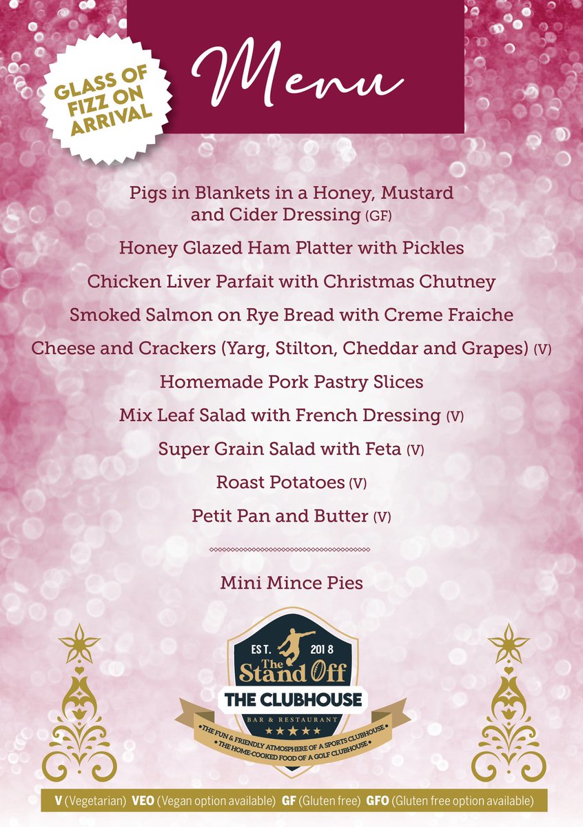 TheStandOff (@thestandoffexe) on Twitter photo Are you planning your Office Christmas Party or simply a Christmas get together with family & friends? At The Stand Off we have a range of Christmas party options to choose from. Email Jazz on info@thestandoff.co.uk Are you planning your Office Christmas Party or simply a Christmas get together with family & friends? At The Stand Off we have a range of Christmas party options to choose from. Email Jazz on info@thestandoff.co.uk