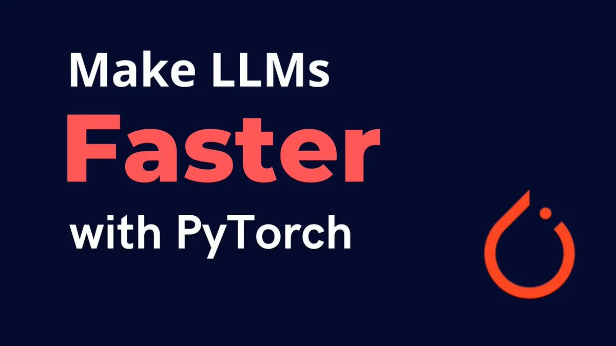 Vishnu - Jarvislabs.ai (@vishnuvig) on Twitter photo ๐ Accelerating LLMs with plain PyTorch: From 25 to 244 Tokens/Second!
Recently came across a blog from <a href="/PyTorch/">PyTorch</a> , which explains how they improved LLM performance without any third-party software. Some of the key concepts๐กare
1. ๐ญ๐จ๐ซ๐๐ก.๐๐จ๐ฆ๐ฉ๐ข๐ฅ๐: Converts PyTorch ๐ Accelerating LLMs with plain PyTorch: From 25 to 244 Tokens/Second!
Recently came across a blog from <a href="/PyTorch/">PyTorch</a> , which explains how they improved LLM performance without any third-party software. Some of the key concepts๐กare
1. ๐ญ๐จ๐ซ๐๐ก.๐๐จ๐ฆ๐ฉ๐ข๐ฅ๐: Converts PyTorch