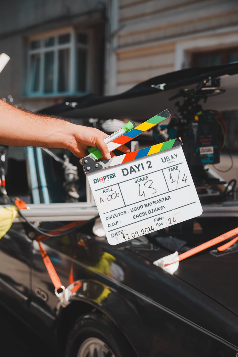 dayifilmi's tweet photo. "Dayı: Bir Adamın Hikayesi 2" için geri sayım başlıyor.. 🔥
#Dayı2 sete çıktı! 
3... 2... 1... Kayıt! 🎬

#DiopterFilm @ubaymenajerlik @NetSanatt https://t.co/X4vEfMtq8M