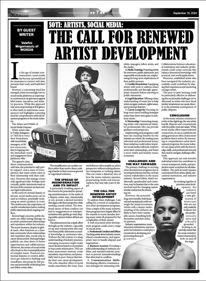 WORDiS_ptyltd's tweet image. The music industry is facing a challenge: artists are increasingly using social media as courtrooms for disputes. Our new article explores why this trend is problematic and proposes a solution. wordislive.com/2024/09/16/sot…  #MusicIndustry #ArtistDevelopment