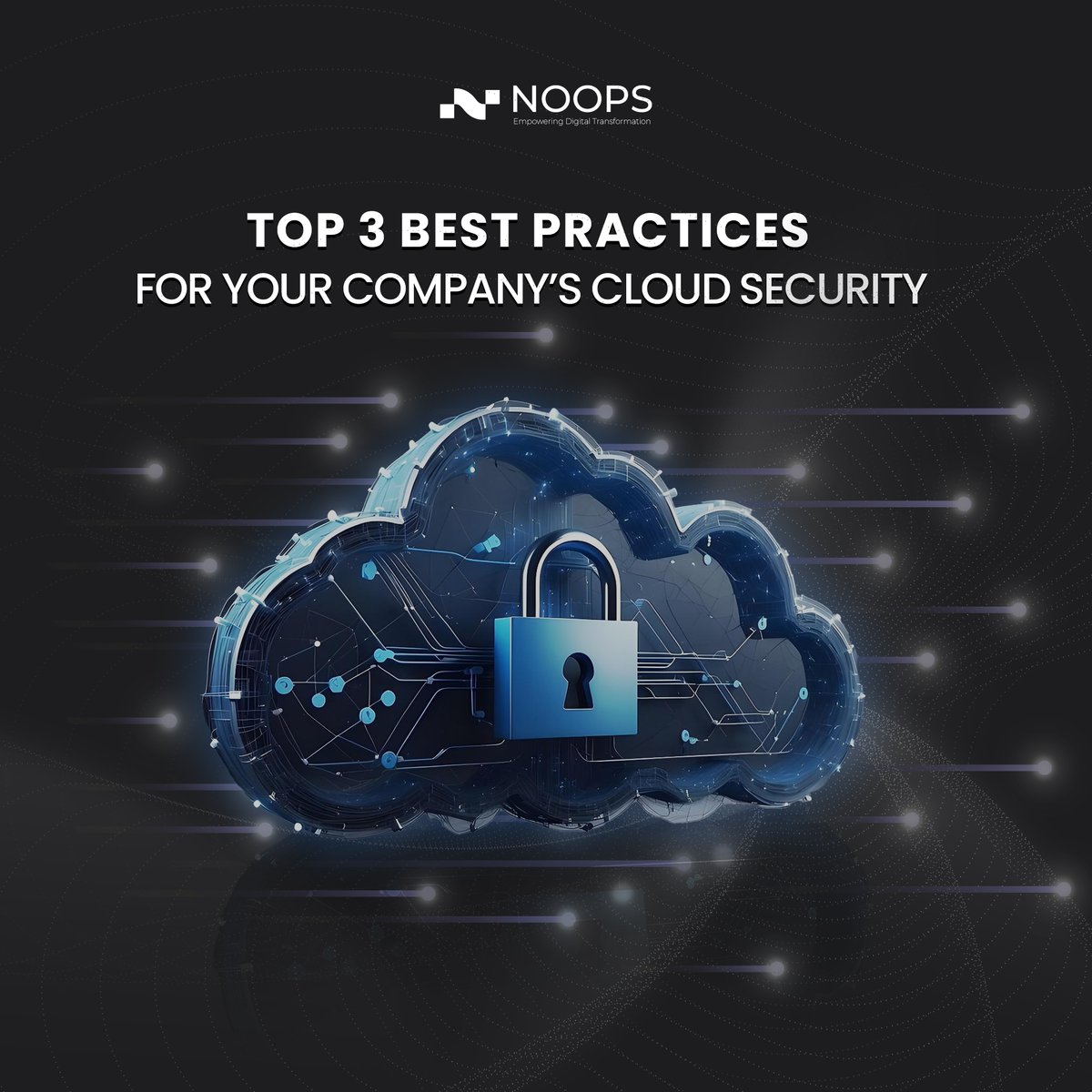 Noops_ltd's tweet photo. Secure your company’s future by implementing the top cloud security practices.
Ensure your cloud assets are protected against potential threats. 
#CLoudSecurity #Morocco #ITsolution #ITcompany #itconsultant https://t.co/Dtm9t5h2v9