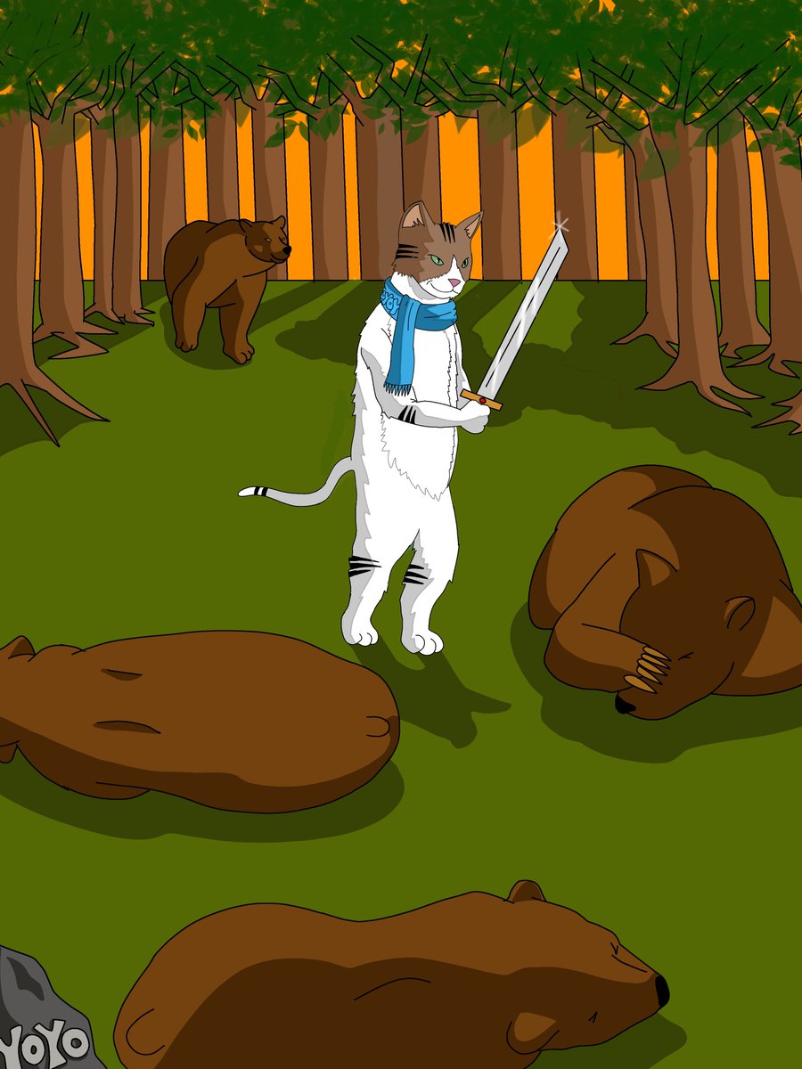 GMeow Cardameow😻

Yoyo will continue to take on the bears to get rid of them, we’ve got plans to revive the fun within our community and we won’t stop building💪

Watch out for the Sulky Cat…
Let’s Yoyo 🪀