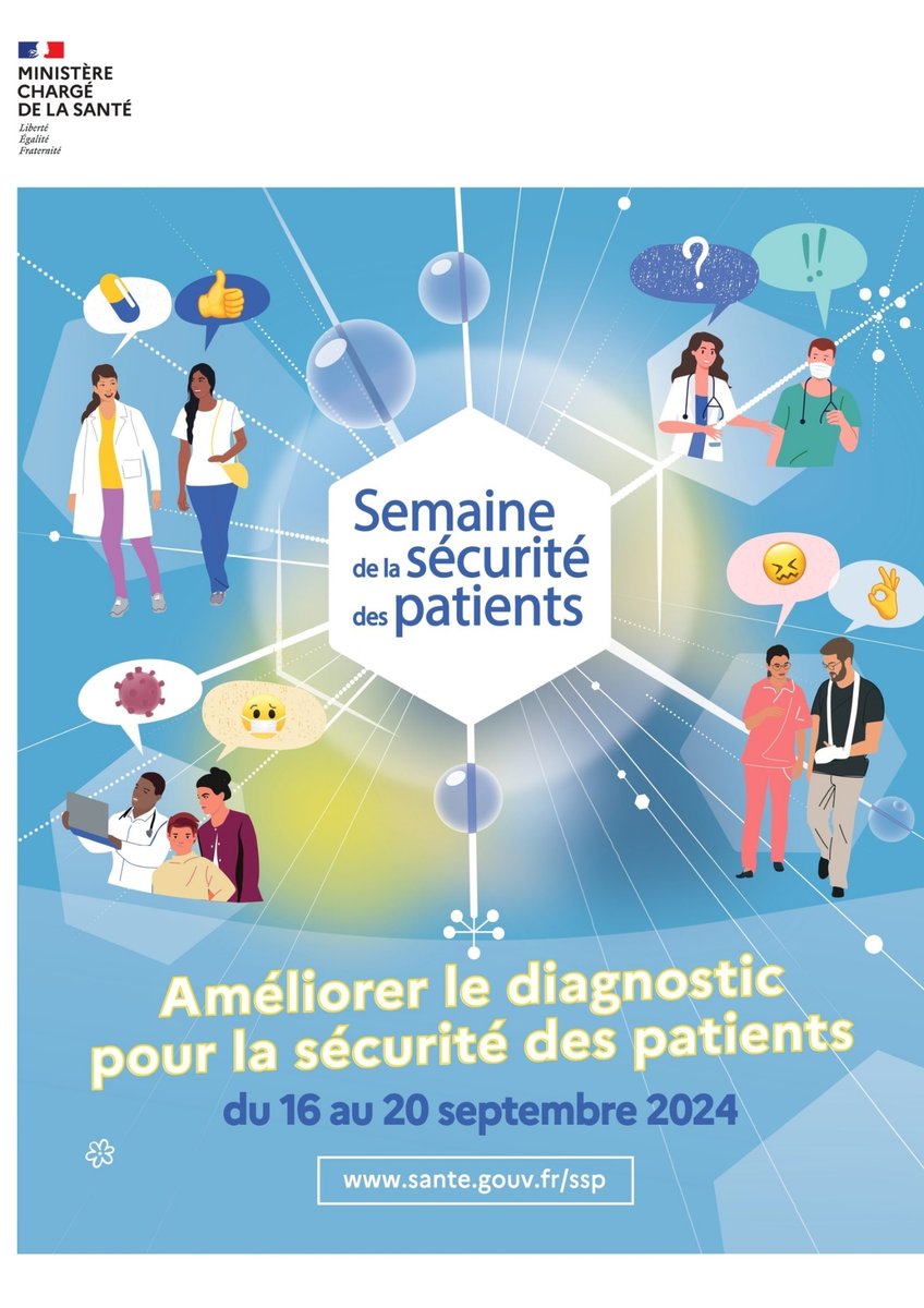 🚨C'est la #SemaineSecuritéDesPatients !🚨

La semaine du 16 au 20 septembre, on met l'accent sur l'amélioration du diagnostic ! 🔎

Découvrez chaque jour les actions des hôpitaux publics adhérents à la #FHFPACA pour garantir des soins de qualité💪

#SSP24  #QualitéDesSoins
