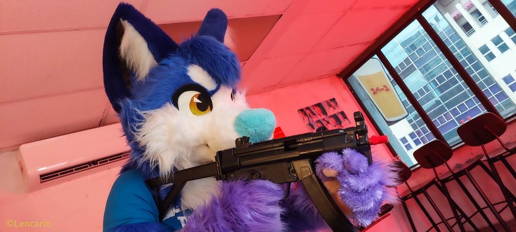 Lencario's tweet photo. 🤔 
Is my phone app collage prettier to look at, or do you prefer individual shots instead?

#FURUM2023 memories with @Calabee_88 you cute purple husky Jr 😍 make this Old Uncle smile 😊 

Photo by @foxnakh https://t.co/AARVzYPkqg