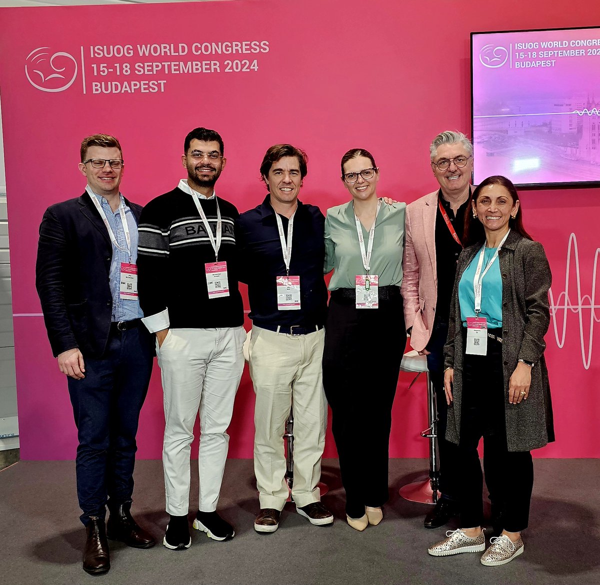 Aussie Endo crew representing in Budapest! #ISUOG1024