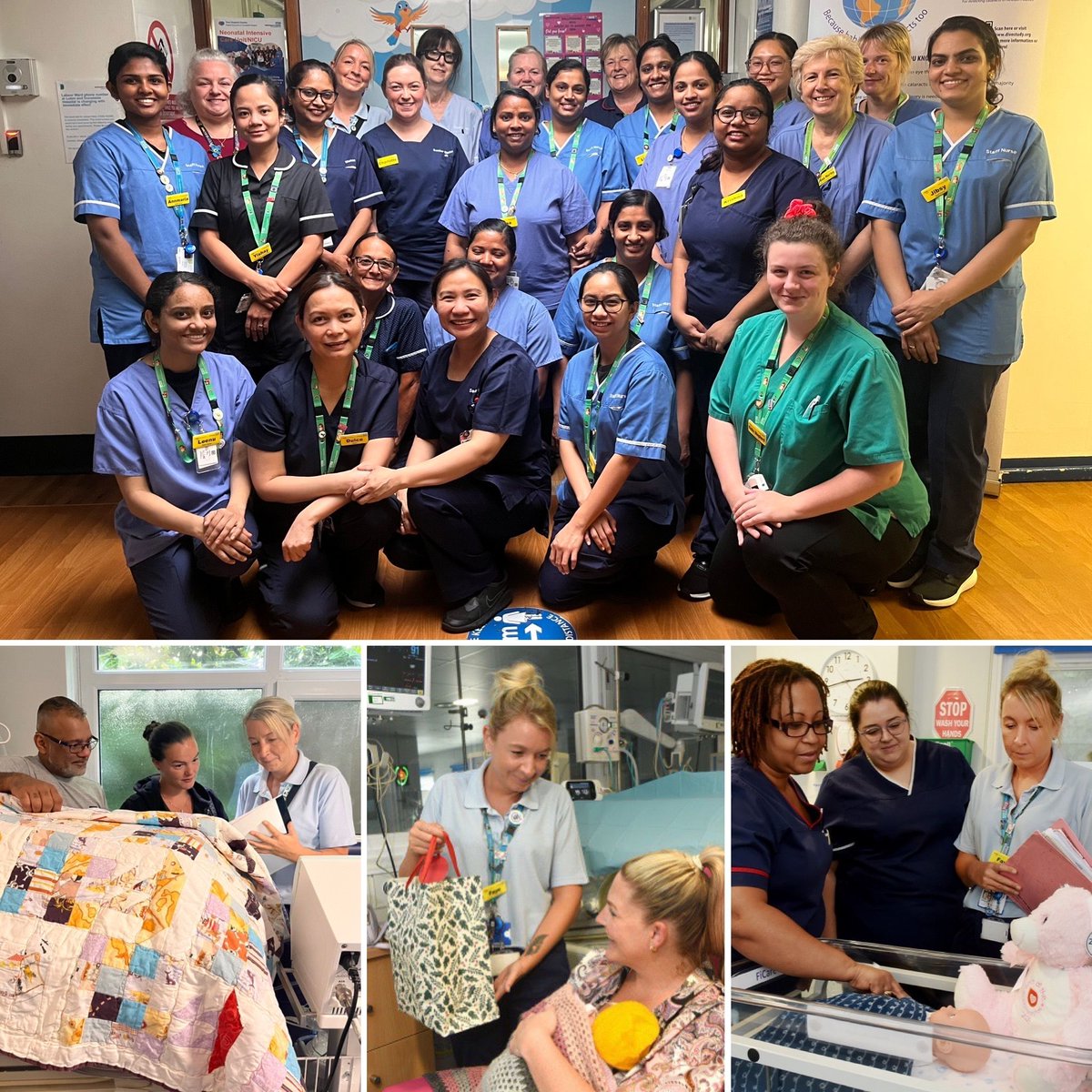 “Remember, the Neonatal Unit is a team effort, your presence &amp; involvement is crucial in ensuring the best possible care for you &amp; your baby. Parents’ involvement has been invaluable and the Team and I encourage them to be there every step of the way. Ultimately they are the most
