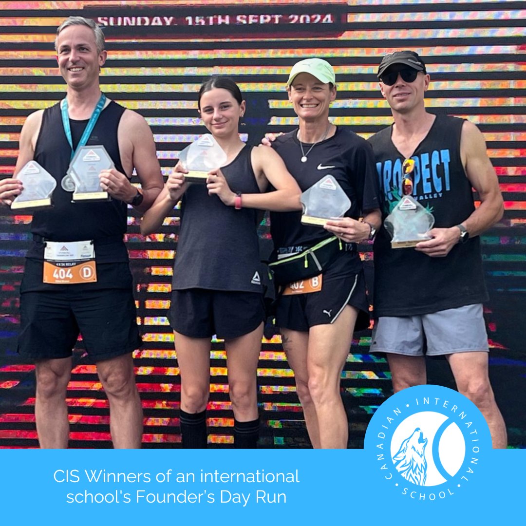 cisblearns's tweet image. Congratulations to our CIS staff and students who ran in the Stonehill Founder&apos;s Day Race on Sunday, 15 September. Our relay team won the 5kx4 race. Here&apos;s to many more such victories in the future!
#cisb #victors #runnersforlife