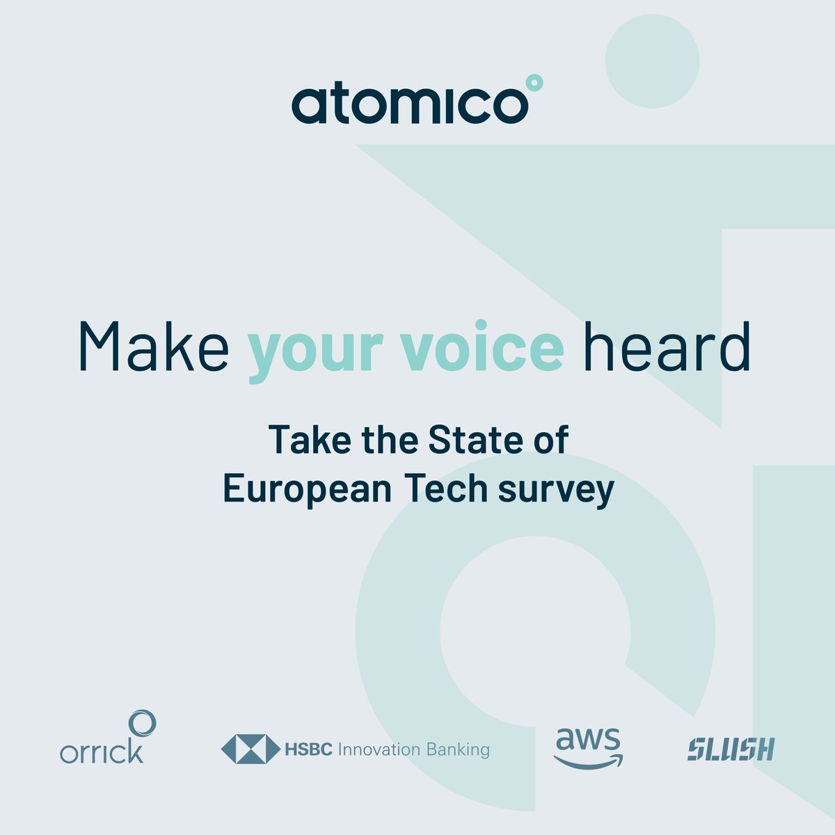 Easy Monday 'to do' - make sure you fill in the #SOET24 survey ✅. As a thank you, we're offering a chance to win a ticket to annual sell-out <a href="/SlushHQ/">Slush</a>!  
atomicovc.typeform.com/SoET-24?typefo…
