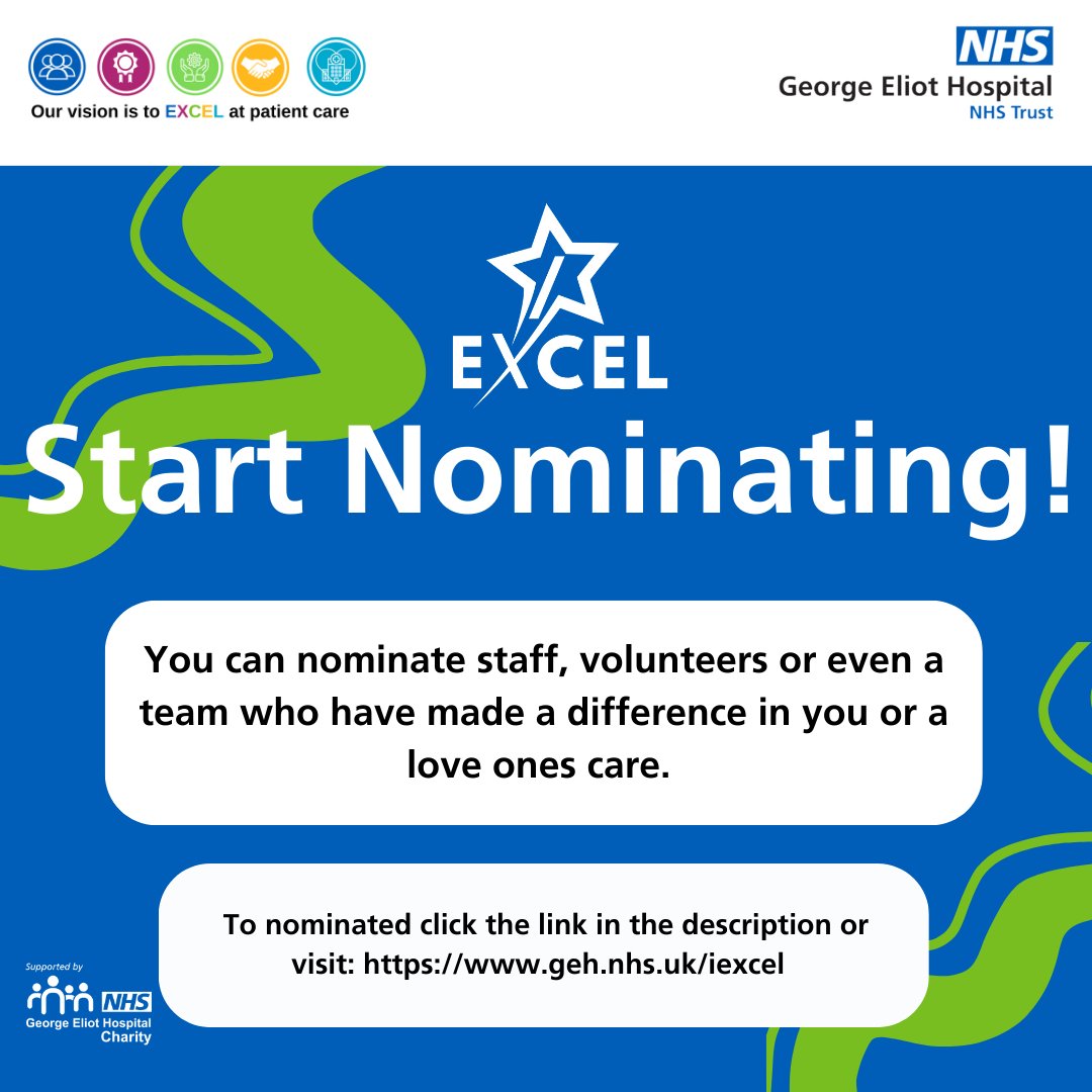 George Eliot Hospital NHS Trust tweet media