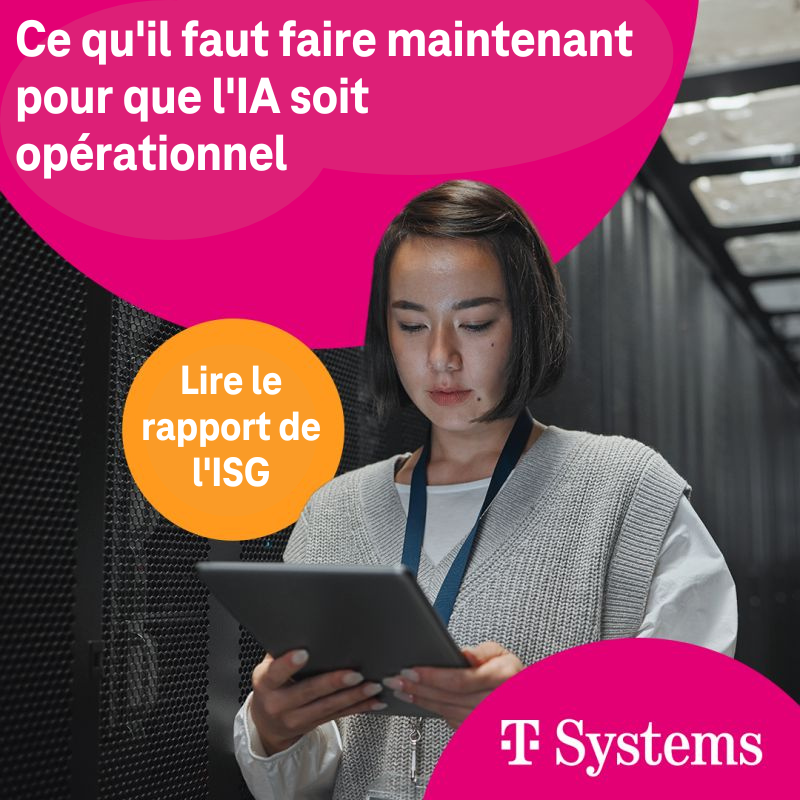 🚀 L'IA passe à la vitesse supérieure ! D’ici fin 2024, les entreprises veulent enrichir 25% de leurs apps avec l’IA. Et vous, où en êtes-vous ? 🤖

Découvrez le rapport #ISG pour des conseils utiles et des insights sur #AWS et T-Systems. 

t-systems.com/fr/fr/cloud-se…