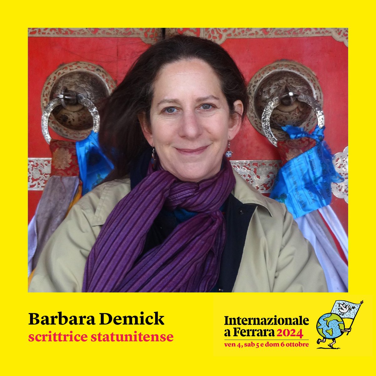 Barbara Demick è una scrittrice e giornalista statunitense, corrispondente per il Los Angeles Times a Pechino e Seoul. A Ferrara parlerà di Corea del Nord e di Tibet. Per aggiornamenti iscriviti alla newsletter del festival: intern.az/1z5o