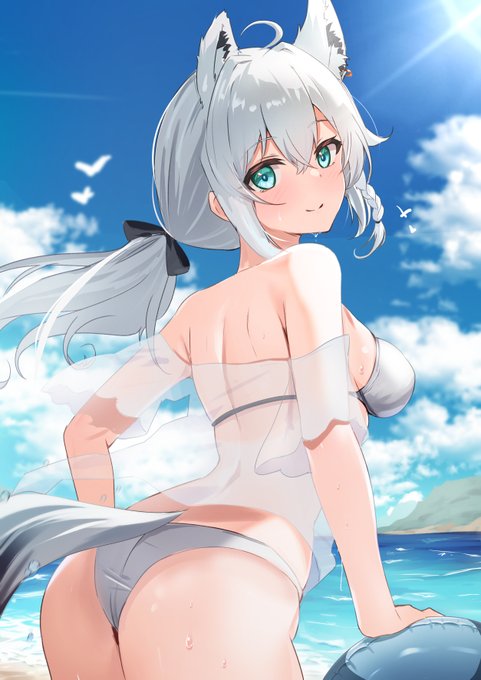 Summer vacation🌽!
#絵フブキ 