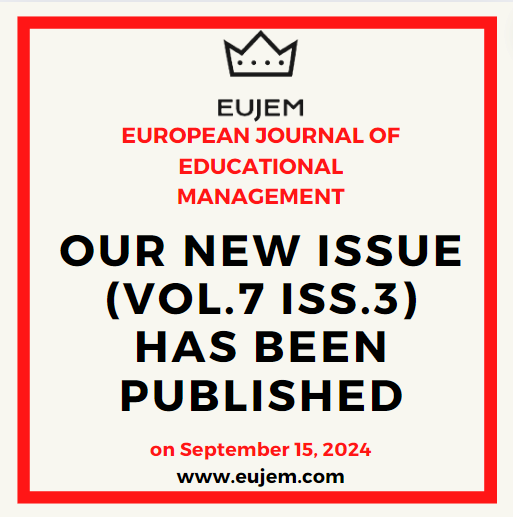 Eujem_'s tweet photo. We are pleased to announce that our latest issue  (Vol.7 Iss.3) has been released 
see https://t.co/mJZAmBogPC
#journal #eric #erihplus #educationalscience #educationalmanagement #article #educationalresearch #peerreviewed #submission #phd #academic #academicresearch #manuscript https://t.co/PQ2fBOwOdo