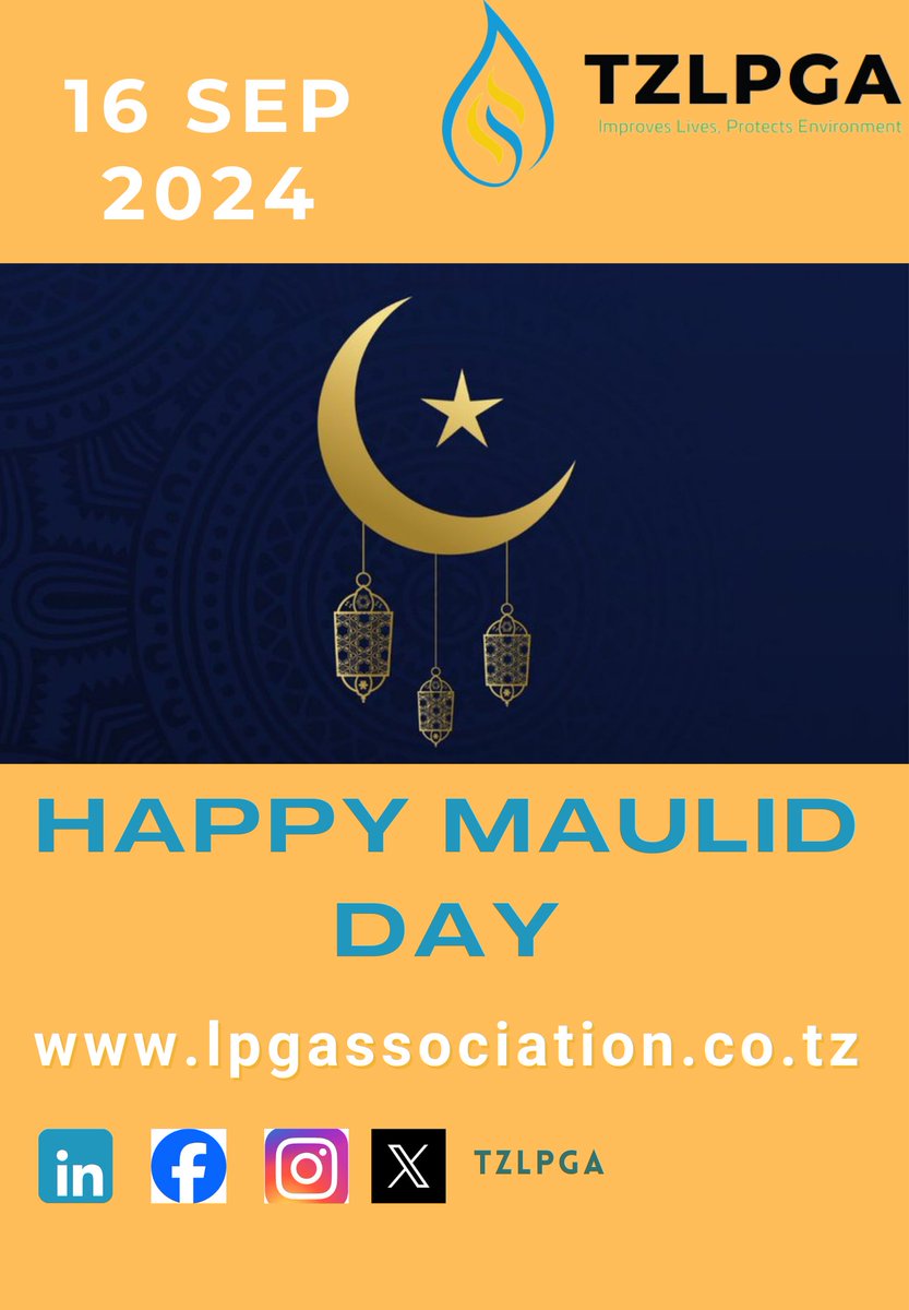 TZLPGA wish you all Happy Maulid Day!