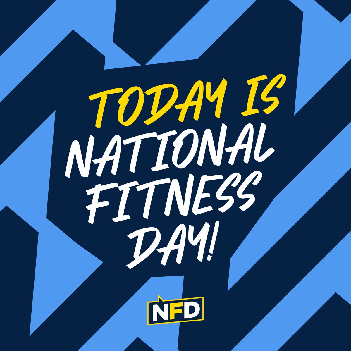 Today is National Fitness Day! 

Keep an eye out across our social channels throughout the day to stay up to date with what’s happening across the nation on the most active day of the year.

nationalfitnessday.com